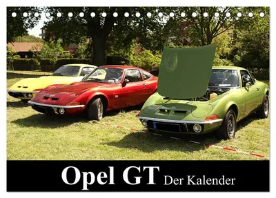 Produktbild von Opel GT Der Kalender (Tischkalender 2027 DIN A5 quer), CALVENDO Monatskalender