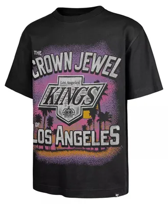 Produktbild von SS26 '47 NHL LA Kings Sigma '47 Foundation Tee Flint, Farbe: Schwarz, Größe: L