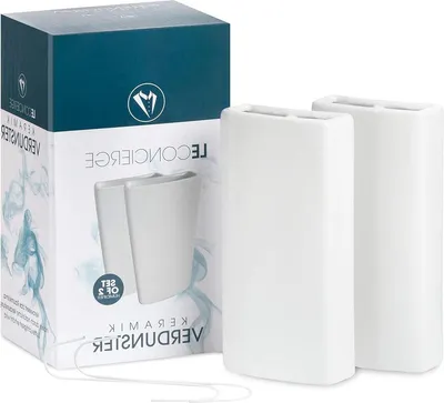 keramischer Wasserverdampfer für Heizkörper - Set von 2 Luftbefeuchter