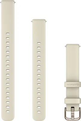 Garmin 010-13302-00 Lily 2 Wechsel-Armband Silikon Crème 14 mm 1