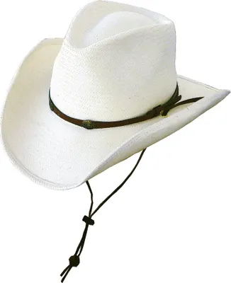 Produktbild von Westernhut Cowboy Biker Strohhut »BANDIT« Weiß