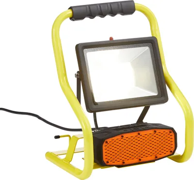 Produktbild von LED Baustrahler Arbeitsstrahler 30W 4000K Tageslichtweiß mit Bluetooth Lautsprecher IP44