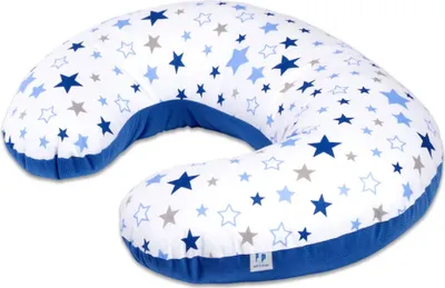 Produktbild von Pepi Stillkissen mit Velvet - Stillhorn Stillhörnchen kleines Baby Still Kissen für Füttern von Babys Neugeborene Breastfeeding - Milky Way