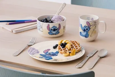 Produktbild von Villeroy & Boch Disney Stitch Kindergeschirr-Set 7-teilig 170 ml