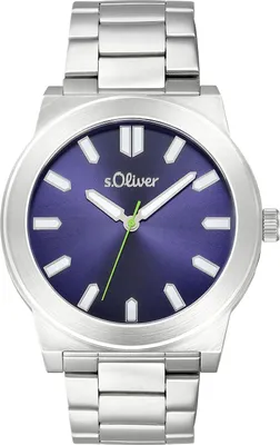 Produktbild von s.Oliver Herren Uhr Armbanduhr Edelstahl silber 2037712