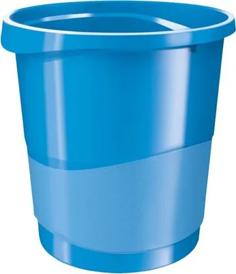Image de Corbeille à papier Esselte Vivida, plastique, 14 l, bleu