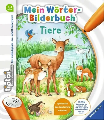 Produktbild von Ravensburger tiptoi® Buch Mein Woerter-Bilderbuch: Tiere