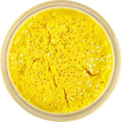 Produktbild von Berkley PowerBait® Glitter Trout Dough (Yellow Glitter)