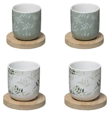 Immagine prodotto di Set di tazze in Vetroceramica, 4 pezzi, 130 ml