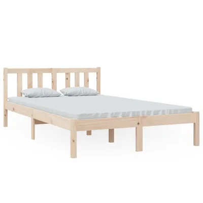 Zdjęcie produktu dla vidaXL Łóżko z litego drewna bez materaca 120x200 cm
