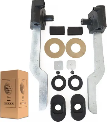 Produktbild von 2x Set Verdeck Verschlusshaken kompatibel für BMW 3er E46 Cabrio & Opel Astra G F67 | links & rechts | Dachhaken Reparatur | OE 54347031361 54347031362 | Neu