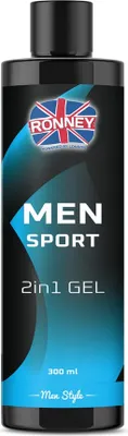 Image de Ronney Men Sport 2-in-1 shampooing et gel douche pour hommes, 300 ml
