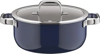 Produktbild von Fusiontec Mineral Pro Bräter Basis 24cm 4l4 Dunkelblau - Gpe Seb France - Wmf Kochgeschirr