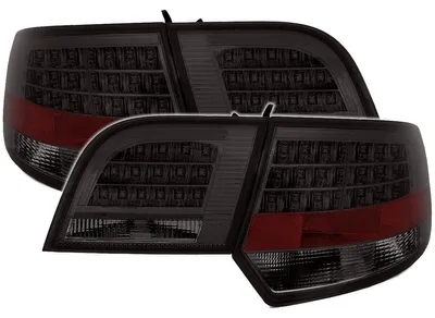 Für Audi A3 8P Sportback ab 2004-2008 LED Rückleuchten Schwarz Smoke in der Farbe Schwarz von AD TUNING GmbH & Co. KG