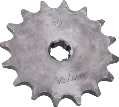 Produktbild von Ritzel / Kettenritzel alte Ausführung 16 Zähne für Simson S50, SR4-1, SR4-2, SR4-3, SR4-4, KR51/1 Schwalbe, Star, Sperber, Spatz, Habicht