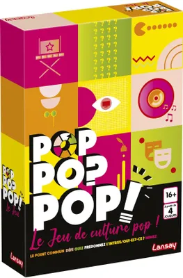 Immagine prodotto di Giochi Lansay - Pop Pop Pop - Cultura - Gioco da tavolo - 16 anni