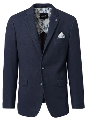 Produktbild von VENTI Herren Sakko FORMAL Revers Casual Stretch Marine 48