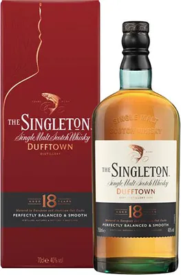 Produktbild von The Singleton of Dufftown 18 Jahre Speyside Single Malt Scotch Whisky in Geschenkpackung | 40 % vol | 0,7 l