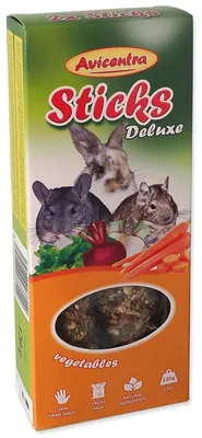 Imagen del producto de Avicentra, palitos para roedores grandes, vegetales, 2 unidades