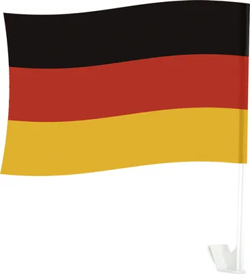 Produktbild von Deutschland Autofahne Fanartikel - Einheitsgröße