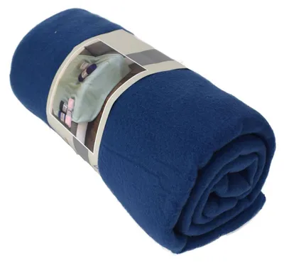 Produktbild von Decke Fleecedecke 130x170cm Polarfleece 14 versch. Unifarben Wohndecke