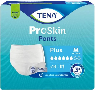 Image de Tena Proskin Pants Plus Medium - 12 paquets de 14 protections