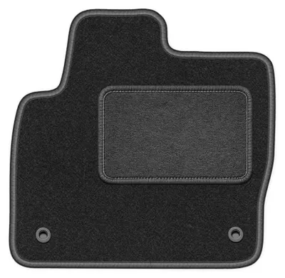 Immagine prodotto di Tappetino guidatore in moquette per Range Rover Evoque 2011-2018 (SUV) – 1 pezzo, grigio grafite, su misura – Wielganizator LUX