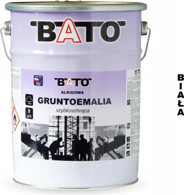 Zdjęcie produktu dla Gruntoemalia Alkidowa Szybkoschnąca Biała 5L