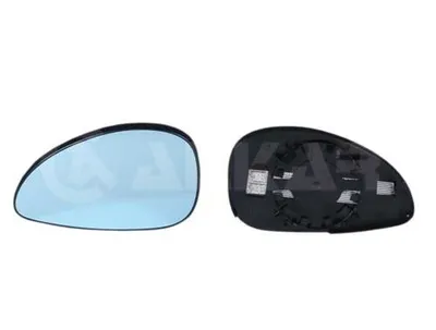 Produktbild von ALKAR Spiegelglas Außenspiegel Links für CITROËN C4 I (LC) Beheizbar Blau Getönt 6431855