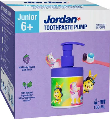 Produktbild von JORDAN Junior 6+ Zahnpasta 150 ml