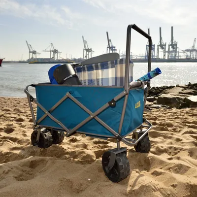 Produktbild von Faltbarer Beach-Buddy Strand Bollerwagen 100KG Tragkraft Uquip 245201 (S)