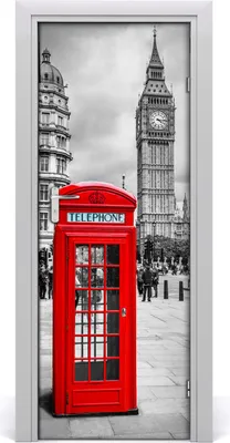 Produktbild von Tulup Türaufkleber 75x205 cm Dekorative Aufkleber Selbstklebend Wasserdichte Tapete Abnehmbar Schlafzimmer Wohnzimmer Wohnkultur - London, England