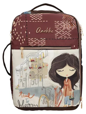 Image de Anekke sac à dos de loisirs sac à dos pour ordinateur portable Tulip Travel Backpack Multicolor multicolore