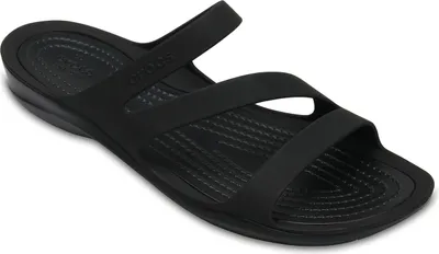Produktbild von Crocs Women's Swiftwater Sandále Black/Black 36-37