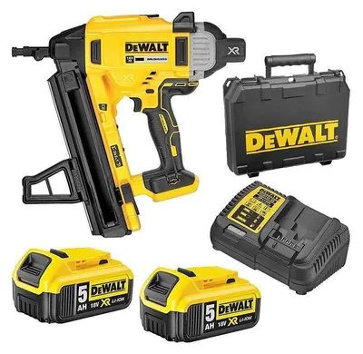 Image de Cloueur béton et acier 18V DEWALT DCN890P2-QW Brushless avec un coffret et 2 batteries 18V - 5Ah Li-Ion