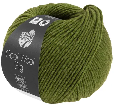 Produktbild von Lana Grossa - Cool Wool Big Melange 1706 oliv meliert