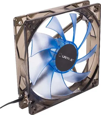 Image de Unykach 51791 120 Mm Ventilateur Noir Noir One Size
