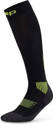 Produktbild von CEP run socks, tall, 5.0, men black/lime black/lime III