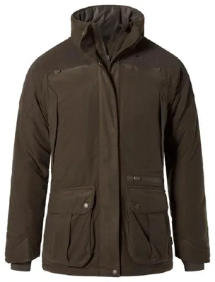 Produktbild von Pinewood 3980 Småland Forest Padded Jacke Damen Suede Brown (241) XL