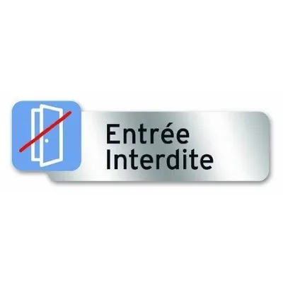 Produktbild von Schild mit Aufschrift Betreten verboten, aus Polycarbonat, 160 x 50 mm, selbstklebend