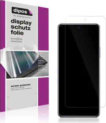 Produktbild von 2x Schutzfolie für Wiko 5G klar Displayschutzfolie Folie Display Schutz dipos