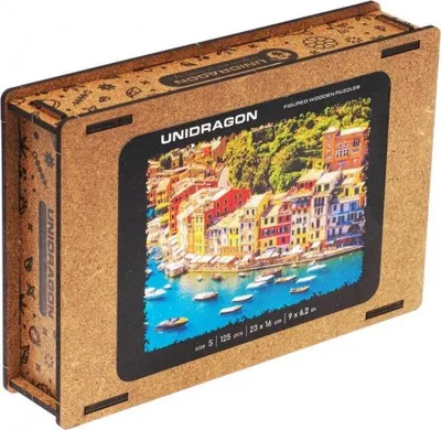 Obrázok produktu pre Drevené puzzle - Talianska riviéra veľkosť S