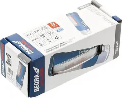 Imagen del producto de Linterna Recargable 12v Led 300lm 0*ah