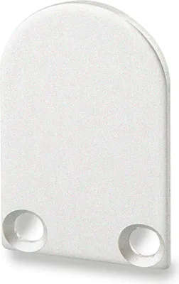 Produktbild von ISOLED Endkappe EC21 für SURF12 RAIL inkl. COVER5 mit TUNNEL, Alu eloxiert