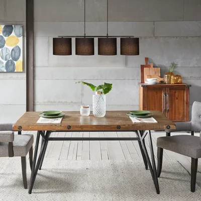 Produktbild von Opviq, Valiz- Valiz OPV, Schwarz, Kronleuchter, 110 x 25 cm, Metallkörper