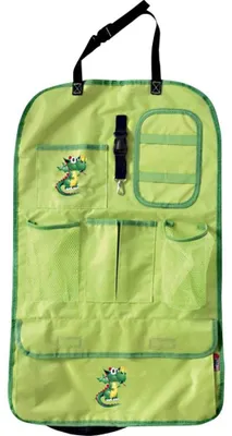 Image de Organiseur de siège arrière pour voiture, env. 41 x 64 cm, avec logo, vert, de PETEX