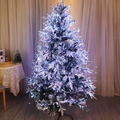 Obrázok produktu pre Vianočný svetelný reťazec na okná, 20 m, biely, vodotesný, s diaľkovým ovládaním