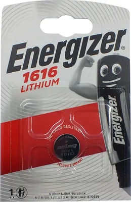 Produktbild von 1 x Energizer Knopfzelle Batterie > Ultimate Lithium 3 Volts > CR1616