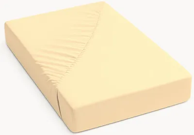 Produktbild von HappyBed Taupe | 80/90/100x200 – Spannbettlaken – 100 % Baumwolle