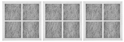 3er-Set Kühlschrankfilter, Aktivkohle, 8x8x0,8 cm, für LT120F/469918